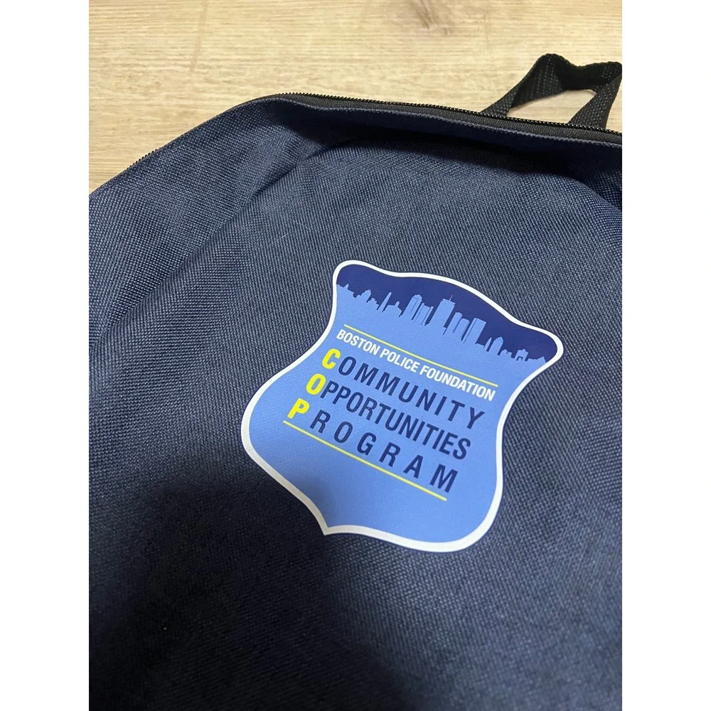 Boston Police Foundation COP Program Backpack Blue‎ Community Opportunities